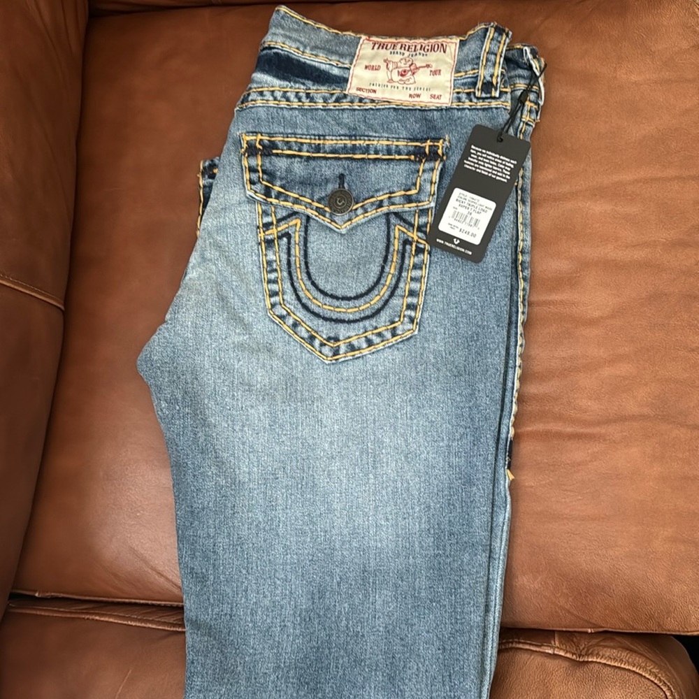 True Religion Jean Light Wash